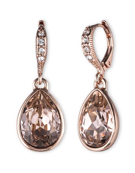 givenchy rose gold jewelry|Givenchy rose gold earrings.